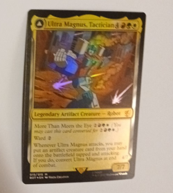 Ultra Magnus, Tactician Foil NM/M The Brothers' War MTG Magic the Gathering - Image 1