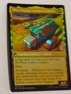 Ultra Magnus, Tactician Foil NM/M The Brothers' War MTG Magic the Gathering - Image 2