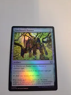 MTG: Patchwork Banner (Foil) (LP): Bloomburrow - Image 1