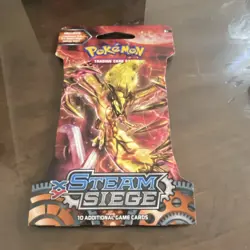 Pokemon Steam Siege Booster Packs Set of 4 Sealed English TCG - Image 2