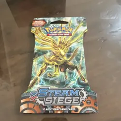 Pokemon Steam Siege Booster Packs Set of 4 Sealed English TCG - Image 3