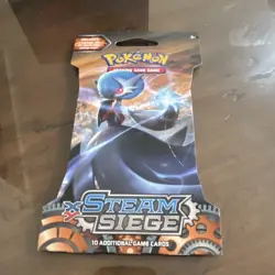 Pokemon Steam Siege Booster Packs Set of 4 Sealed English TCG - Image 4