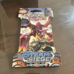 Pokemon Steam Siege Booster Packs Set of 4 Sealed English TCG - Image 5