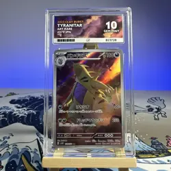 ACE 10 Tyranitar 079/071 Clay Burst JP 2023 Art Rare Pokemon TCG - Image 1