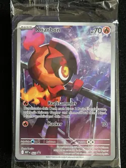 Pokemon Knarbon MEP 022 Black Star Promo Boxfrisch Deutsch Sealed NM - Image 1