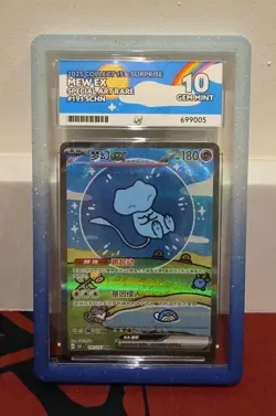 ACE 10 Pokemon Chinese Surprise Mew Ex 151C 191/151 Bubble SAR Holo Gem Mint - Image 1