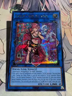 YuGiOh Asian Eng SLF1-AE086 Evil Twin Ki-siki Alternative Uncensored Art Secret - Image 3