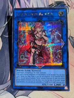 YuGiOh Asian Eng SLF1-AE086 Evil Twin Ki-siki Alternative Uncensored Art Secret - Image 5