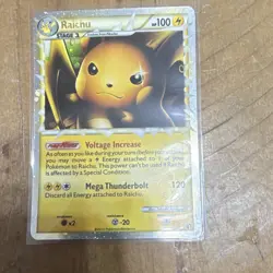 Pokemon Raichu 83/90 Undaunted Prime Ultra Rare Holo 100HP English Card - Image 1