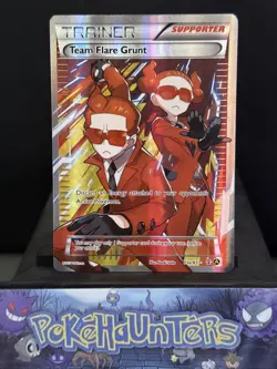 Pokemon Card Team Flare Grunt 73A/83 Generations Full Art Ultra Rare Light Play - Image 1