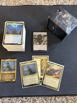 Magic The Gathering Warhammer 40k Forces of the Imperium Commander Deck 100cards - Image 1