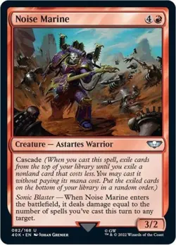 Noise Marine - Near Mint MTG Universes Beyond: Warhammer 40K - Image 1