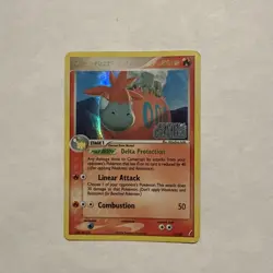 Camerupt 3/100 Reverse Holo Rare Crystal Guardians / Pokemon Cards - Image 1