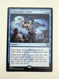 Winternight Stories MTG Magic the Gathering Card NM Near Mint TDM - Image 1
