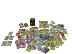 Pokemon Card Bundle with Tins and How to Draw Book - Mixed Cards Some HOLO Used - Image 1