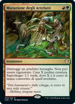 MTG ARTIFACT MUTATION EXC - MUTAZIONE DEGLI ARTEFATTI - C20 - MAGIC - Image 1
