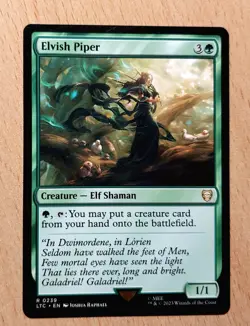 MTG Magic: Elfischer Pfeifer, Elvish Piper, English Nearmint, Top Elf Kreaturen - Image 1