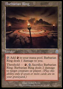 MTG BARBARIAN RING EXC - RING DEI BARBARI - OD - MAGIC - Image 1
