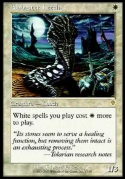MRM FR/VF Sangsue d'albCtre - Alabaster Leech MTG magic INV - Image 1