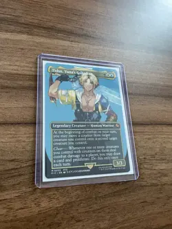 Tidus, Yuna’s Guardian - Borderless NM - Non Foil - Final Fantasy - MTG English - Image 2