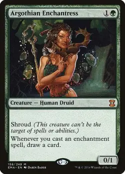 Argothian Enchantress [Eternal Masters] Lightly Played - Image 1