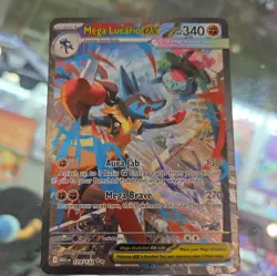 Pokemon Mega Lucario ex 179/132 Special Illustration Rare Mega Evolution - Image 2