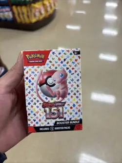 Pokemon TCG Scarlet & Violet 151 Booster Bundle Sealed New (6 packs) - Image 1