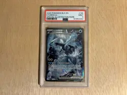 2025 Pokemon Black Bolt EN Kyurem EX Special Illustration Rare #165 PSA 9 MINT - Image 1