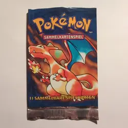 Pokemon Booster BASE SET Leer - Deutsch - Glurak/Charizard Artwork - Image 1