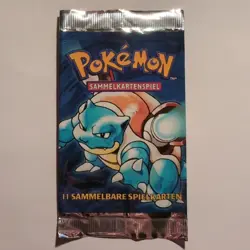 Pokemon Booster BASE SET Leer - Deutsch - Turtok/Blastoise Artwork - Image 1