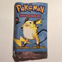 Pokemon Booster BASE SET 2 Leer - English - Raichu Artwork - Image 1