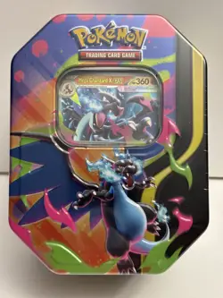 Pokemon TCG Mega Charizard X ex Tin 4 Booster Packs & Charizard Promo Sealed - Image 5