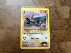 Pokemon Brock's Onix Gym Heroes 69/132 Unlimited MP - Image 1