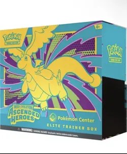 Pokemon TCG: Ascended Heroes Pokemon Center Exclusive ETB - New - Image 1