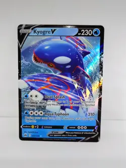 Kyogre V 037/159 Pokemon Crown Zenith Sword & Shield Ultra Rare Holo NM - Image 1