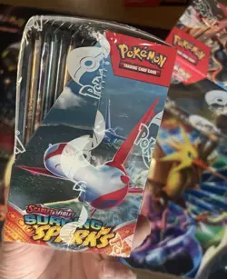 Pokemon TCG Mega Evolution Enhanced Booster & Surging Sparks Booster Box - Image 5