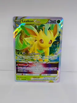 Pokemon TCG Leafeon VSTAR Crown Zenith 014/159 Holo Ultra Rare 2023 - Image 1