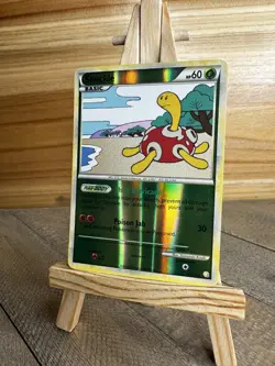 Pokemon HeartGold SoulSilver Reverse Holo Rare Shuckle #11/123 Lightly played - Image 1