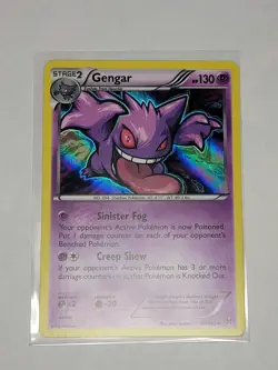 Gengar Holo 60/162 XY BREAKthrough Near Mint Pokemon TCG - Image 2