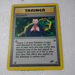 Pokemon TCG Giovanni Holo Gym Challenge #18/132 2000 PSA 8 Holo Rare English - Image 1