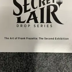 MTG Secret Lair The Art of Frank Frazetta: The Second Exhibition, Sleeve Wear - Image 3