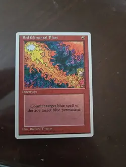Red Elemental Blast Revised Edition Regular - Image 1