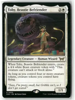 Toby, Beastie Befriender Duskmourn: House of Horror Regular - Image 1