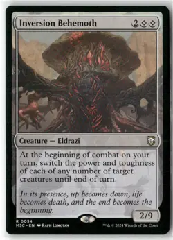 Inversion Behemoth Commander Modern Horizons 3 NM Magic MTG - Image 1