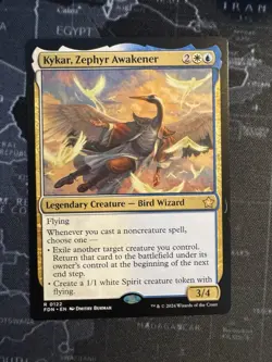 x1 Kykar, Zephyr Awakener R MTG Foundations M/NM, English - Image 1