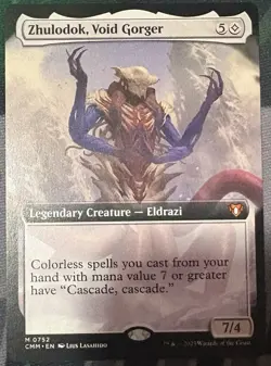 Zhulodok, Void Gorger (Extended Art) Commander Masters Regular - Image 1