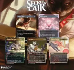 🐈 Secret Lair x Cats Are Better Than Dogs Foil | SLD Secret Lair Drop | MTG - Image 1