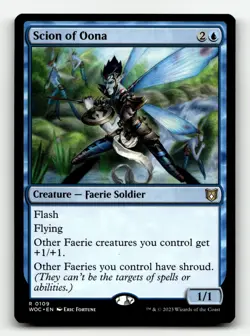 Scion of Oona 109 R Commander: Wilds of Eldraine - Image 1