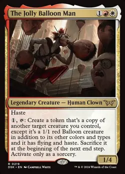 The Jolly Balloon Man Foil - Duskmourn: House Of Horror MTG-NM - Image 1