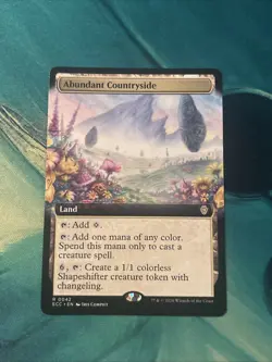 Abundant Countryside [Commander: Lorwyn Eclipsed] Magic MTG ECC 0022 NM - Image 1